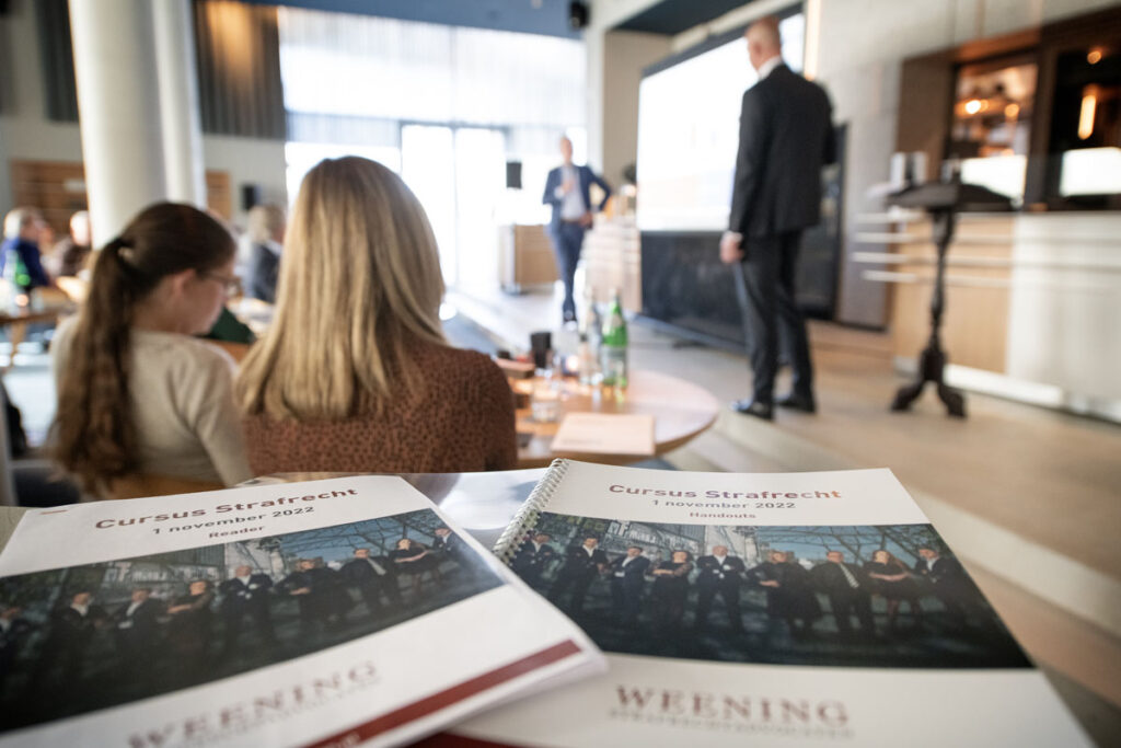 Cursus Strafrecht | Weening Strafrechtadvocaten Weening Strafrechtadvocaten - cursus strafrecht november 2022